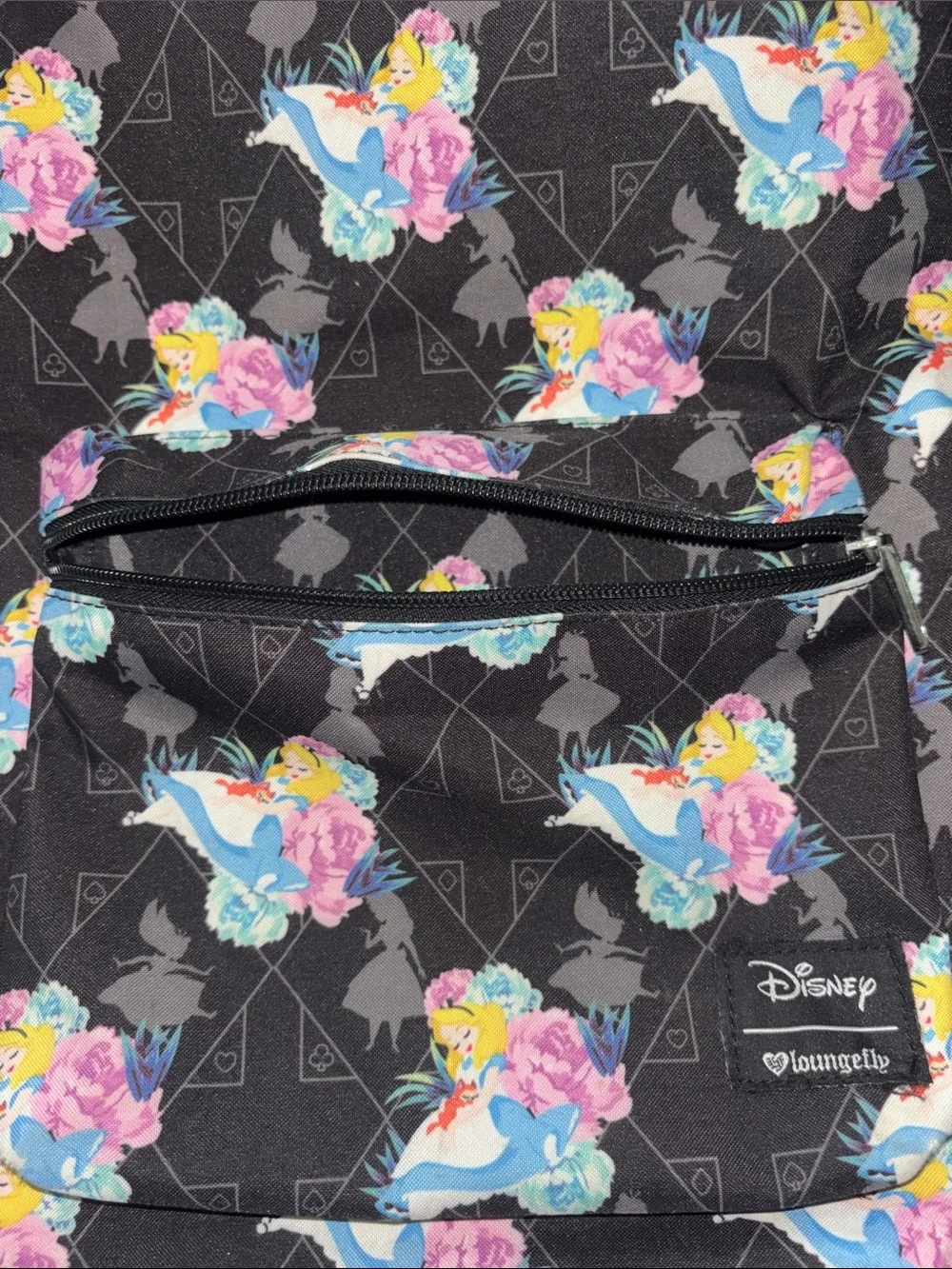 Loungefly front black pink
